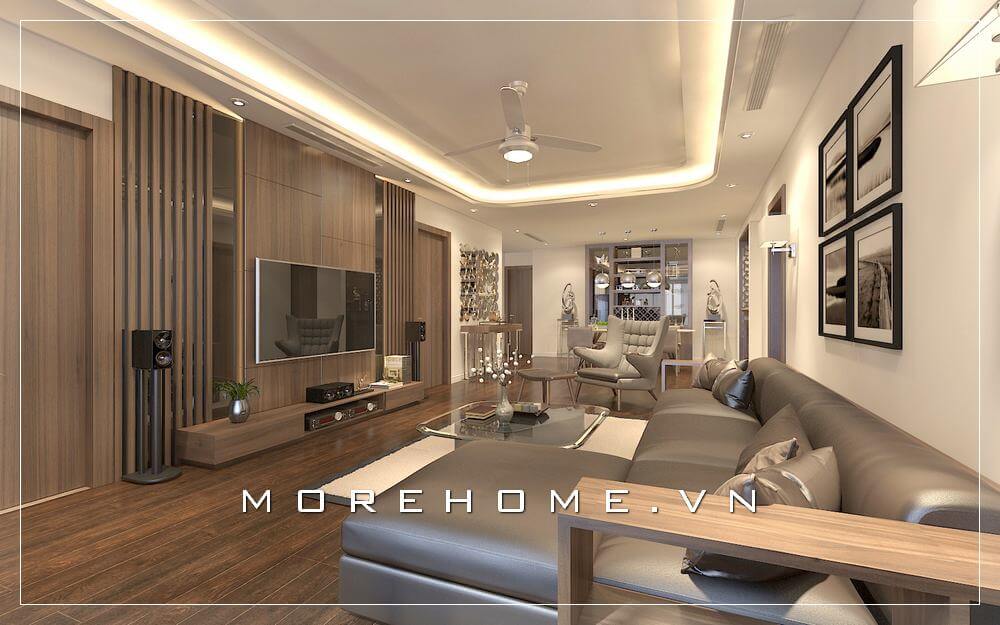 Thiết kế phòng khách tại Hà Nội